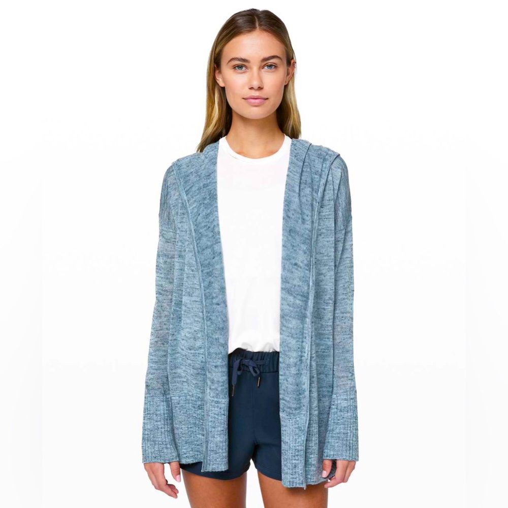🌀 Lululemon Calm & Collected Wrap Cardi Merino Wool